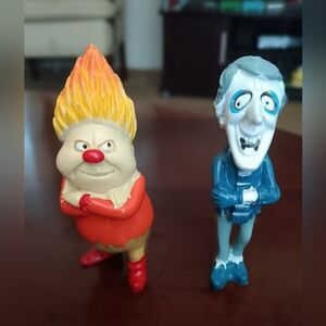 Snow Miser and Heat Miser Resin Figures